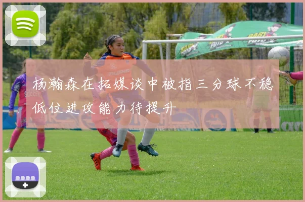 杨瀚森在拓媒谈中被指三分球不稳低位进攻能力待提升
